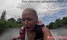 fucking hot blonde teen 18+ harley king on a jet ski