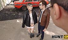 Russian Girlfriend's Intense Anal Deflowering Watched By Cuckold Friend