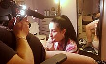 Hey, stunning black lynn gives bts blowjob