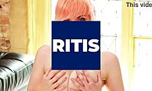 two british girls played with each other and came hard