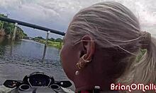 fucking hot blonde teen 18+ harley king on a jet ski