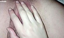 spectacular cumshot fills my argentine pussy