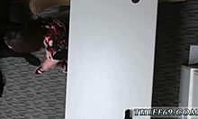 why deny it? teen in leggings gets rough cop gangbang