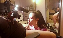 Hey, stunning black lynn gives bts blowjob