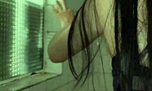 Fucking the employee in the bathroom and sneaky