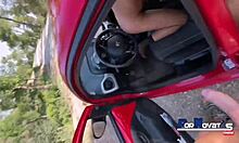 Victor Bloom Picks Up Tinder Date, 19-Year-Old Mulata for Car Fuck