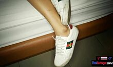 Young Thai Bargirl Teen Has Intense Short Time Sex with Foreigner!