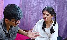 Indian Stepdad Overwhelmed by Desire Creampies Step Daughter