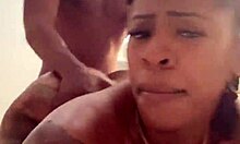 I watch sexy ebony marrijanee get fucked doggy style