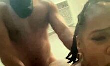 I watch sexy ebony marrijanee get fucked doggy style