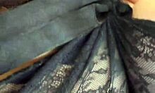 thick pawg latina dances around in transparent lingerie