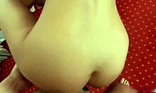 Brunette deep sucking dick and doggystyle fuck - cum on pussy