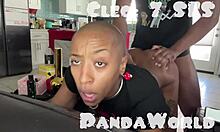 Bald Ebony Anal Submissive Slut Gets Her Asshole Destroyed By Bbc