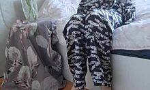 Elza kom in nylon tights fetish