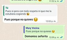 Doña Mary Se Puso Cachonda Y Me Mando Sus Nudes