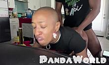 Bald Ebony Anal Submissive Slut Gets Her Asshole Destroyed By Bbc