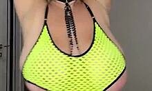 milf stepmom fucks on bed shaking tits