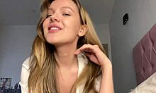 I feel loved waking up with my lovely girlfriend in POV virtual sex