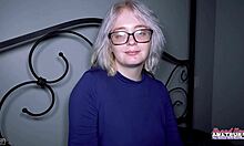 busty blonde annie archer gets twat and ass fucked doggystyle