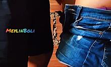 cruceña carnavalera 18 años se hace follar por el vecino entrega el culito hermosa latina