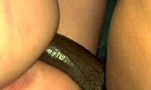 BBC slut receives a creampie from her best friend's boyfriend in POV anal assfucking