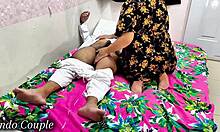 Niqab girl disturbed by step brother's big cut cock