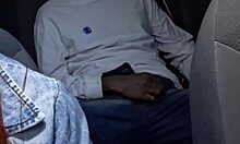 App driver slut catches passenger masturbating behind.