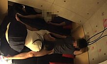 japanese busty school girl feels emotional relief in secret massage session eight