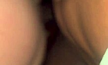 BBC slut receives a creampie from her best friend's boyfriend in POV anal assfucking