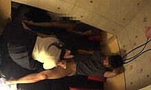 japanese busty school girl feels emotional relief in secret massage session eight