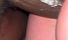 BBC slut receives a creampie from her best friend's boyfriend in POV anal assfucking