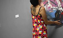 stepmom sucks my cock and lets herself get fucked, part 1