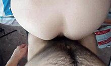 Follando a mi hermanastra super duro y me chupa la polla hasta el orgasmo en la casa