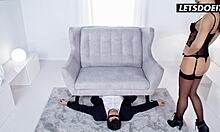 Big ass milf tina kay sits on face in kinky session