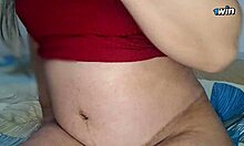 Married Housewife Rides Cuckold Husband