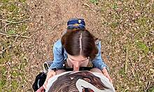 Caught Flashing, Sucked Dick, Rode Cock, Creampied on Beach