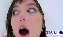 Step-sis slutfest turns into halloween fuckfest