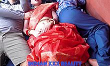 Indian step mom fucks step son and dad