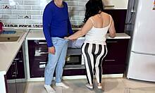 Mature Woman Pays Plumber with Intense Anal Sex and Blowjob