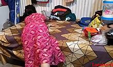 desi bride gets hardcore fucked and licked by her husband on the ranch wedding day