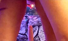 hotwife steffi shows off her slutty pussy during a masturbation party photoshoot