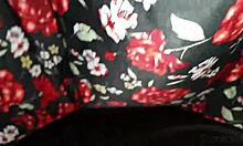 i was surprised she had lingerie under her dress and let me have her tight creamy pussy