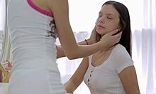 Slim Teen Angelica Wrecks BFF Shanty's Tiny Cunt!