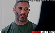 Horny Housewife Violet COUNTER TOP Tease To HARDCORE Fuck And Titty Cumshot Damon Dice Violet Voss!