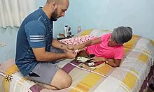 oops stepbrother games - porn in spanish they are naughty they find a case in their parents room and what they find is very funny