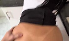 oh fuck, that novice real estate advisor bends over to fuck her client in the house for her first sale!