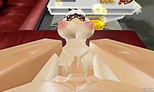 I visit my friend in winter and fuck his slutty ass