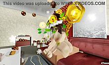 I visit my friend in winter and fuck his slutty ass