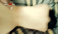 Amateur asian girl fucked and cummed on hairy pussy