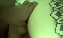 Finger His Ass During Amateur Sex With Cum Inside